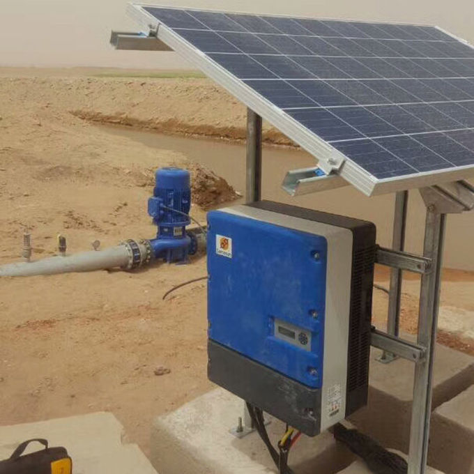 система водяной помпы солнечной энергии АК ДК 75кв/солнечный набор насоса глубокой скважины